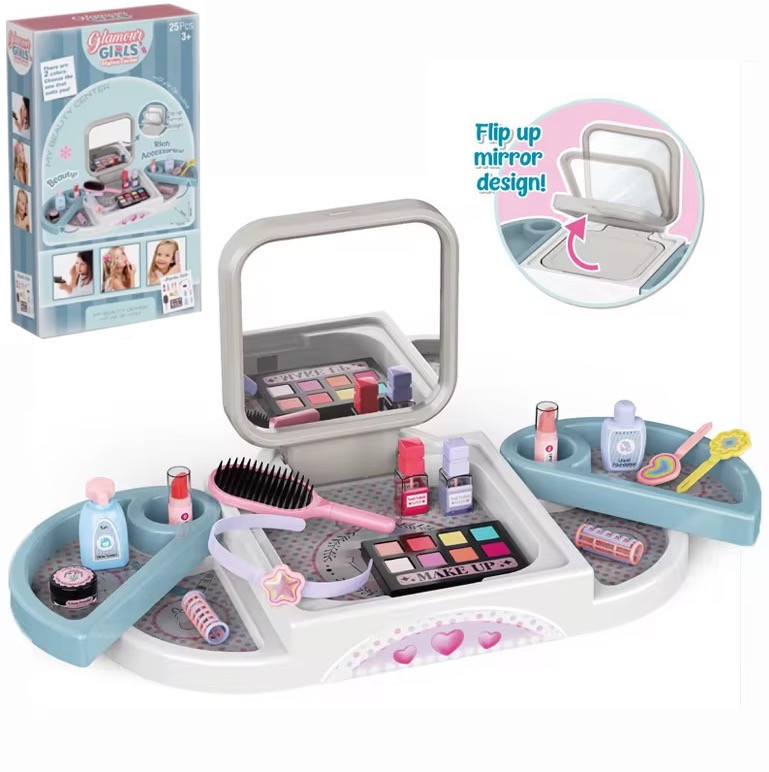 Трюмо дитяче (скринька) з набором косметики та аксессуарів арт. 7 GT 04, фото 1
