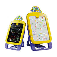 Мольберт для малювання магнітний 2в1 дитячий двосторонній дошка для малювання дитяча