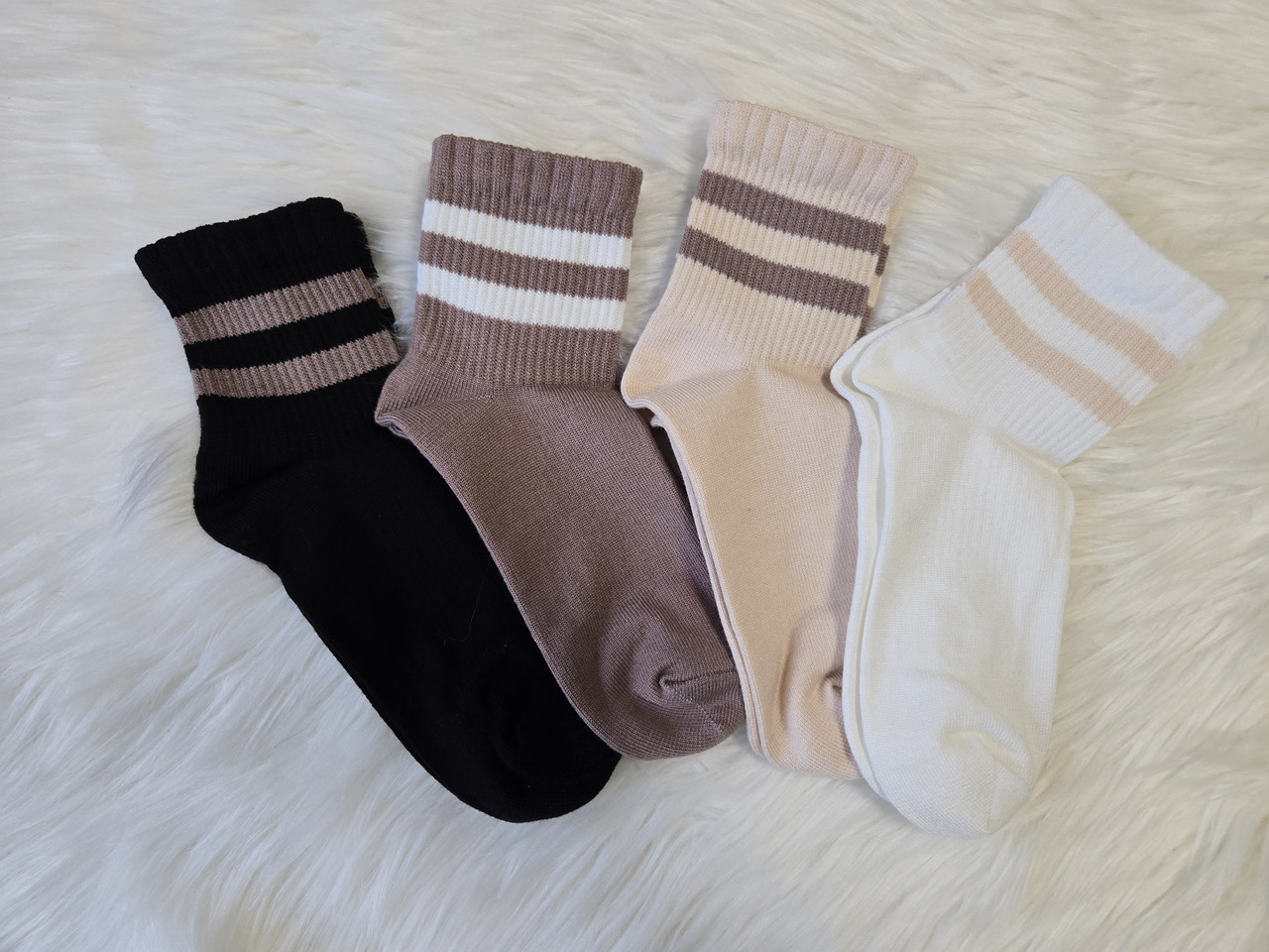 Жіночі шкарпетки середні спортивні з кашеміру з резинкою теніс НЛ 36-40 ассорті