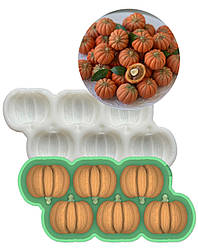 Силіконовий Молд для шоколаду "Половинки гарбуза"