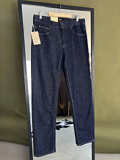 Джинси чоловічі Brioni темно-сині з преміального деніму ВL467