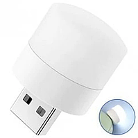 Світлодіодна лампа USB LED Lamp 5 V 1 W 6000 K біла/портативний мінісвітильник з USB/USB нічник