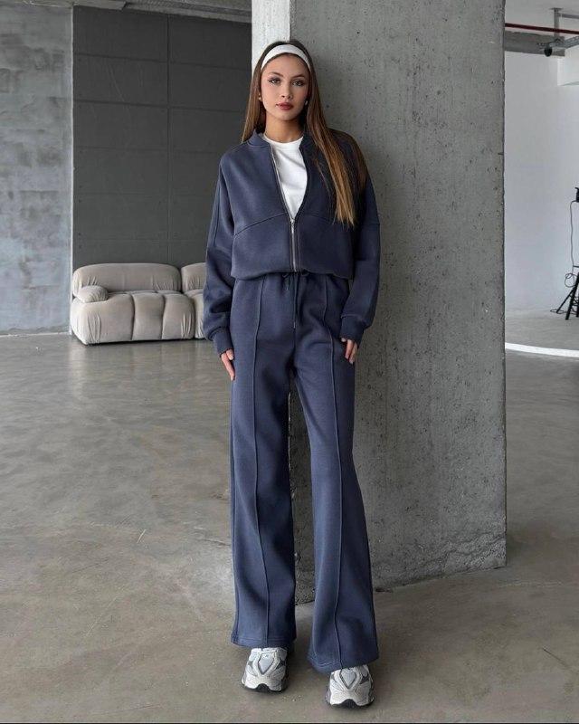 Жіночий прогулянковий костюм; Різні кольори ; Розмір: 42-44, 46-48 ;, фото 1