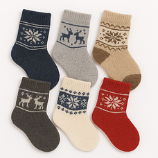 Зимові дитячі шкарпетки