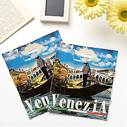 Пакет прорубна ручка 45x52 см 10 шт пакет банан