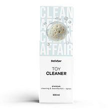 Антисептичний спрей для очищення інтимних іграшок Satisfyer Toy Cleaner, 300 мл – ідеальна чистота для ваших інтимних іграшок 🌿