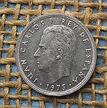 5 песет 1975 року. (79) Iспанiя, фото 2