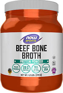 Now Beef Bone Broth Powder 1.2 lbs 544 г