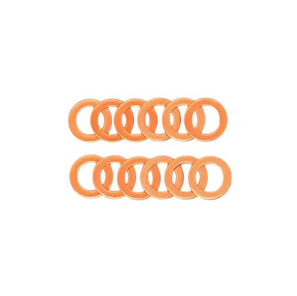 Шайба мідна; 14х18-1,5мм; 10 штук, фото 1