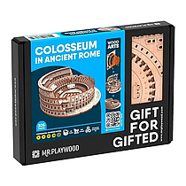 Дерев'яний 3D пазл Колізей механічний 10414 305 деталей