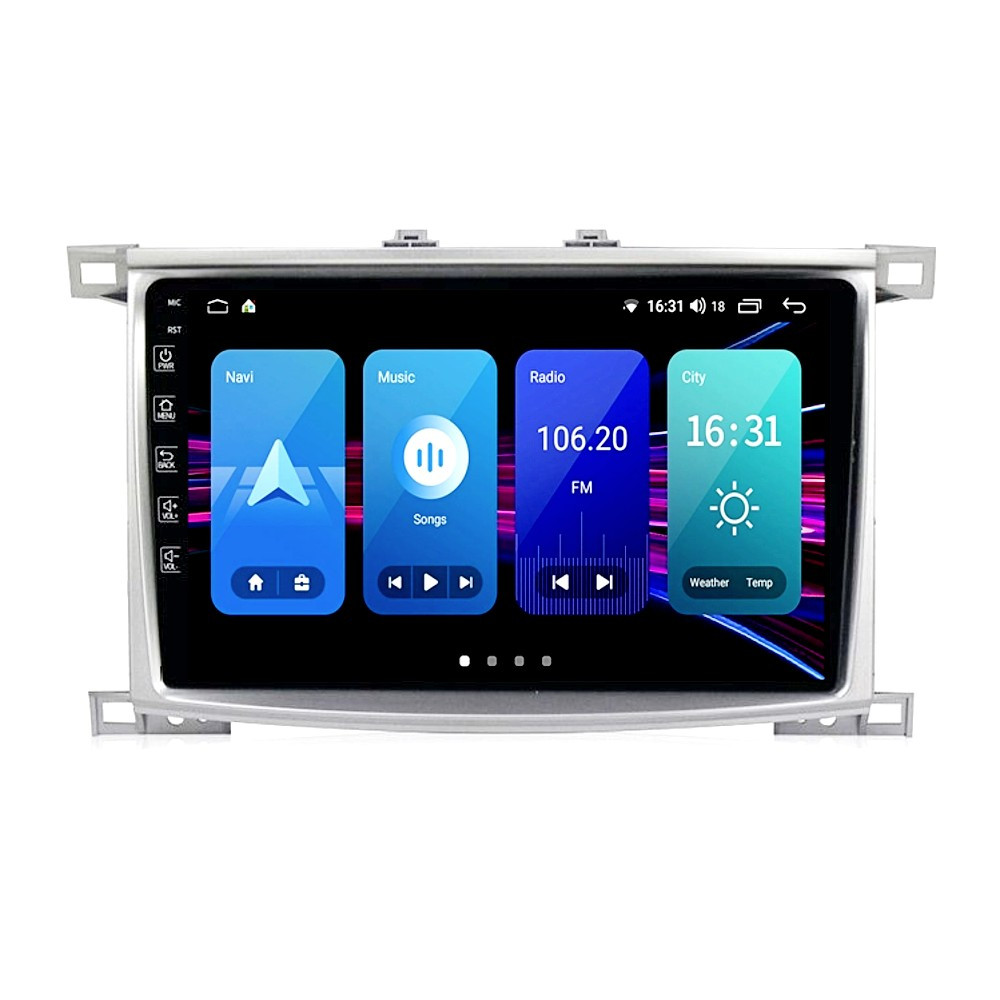 Штатна магнітола андроїд TOYOTA 2003, Land Cruiser100 Автомагнітола 2 дин 2/32, штатний головний пристрій Tota, фото 1