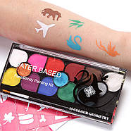 Трафарети для гриму "Animals & Objects" блиск тату / глітер тату - TRF-04, фото 2