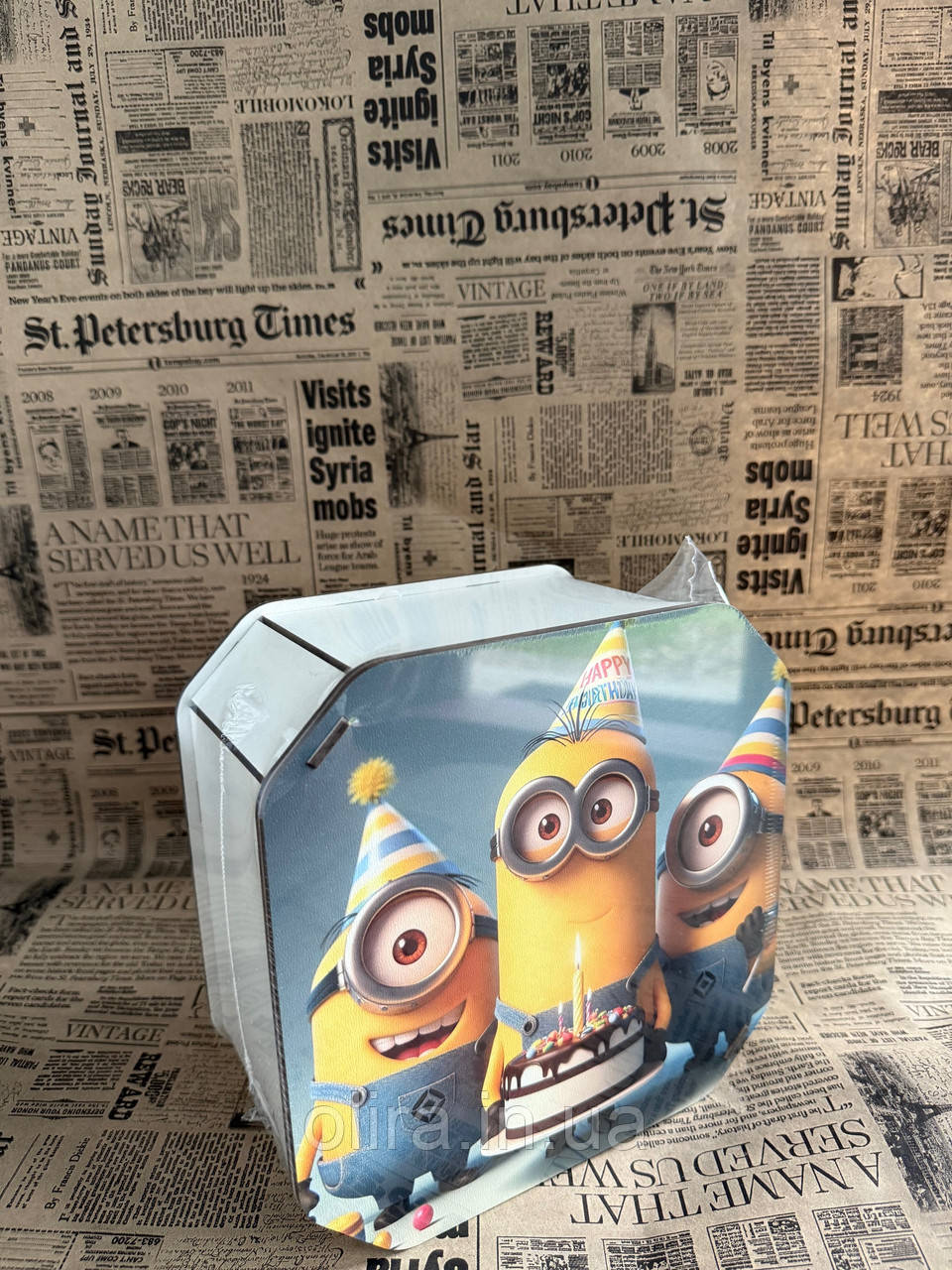 Подарунковий бокс з кришкою малий, фото 1