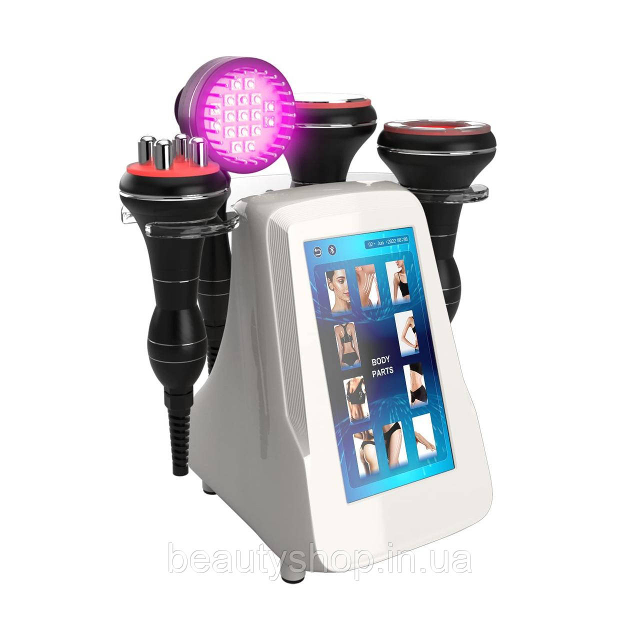 Кавітаційний апарат Jumei XYO-203 4-в-1 — радіочастотний апарат для схуднення та ліфтингу з вакуумом і багатополярним RF