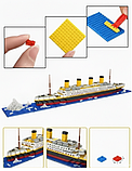 Конструктор "Титанік" 1860 деталей - 3D-модель легендарного лайнера (Мікро-блоки), фото 5