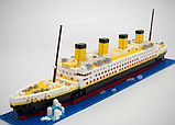 Конструктор "Титанік" 1860 деталей - 3D-модель легендарного лайнера (Мікро-блоки), фото 3