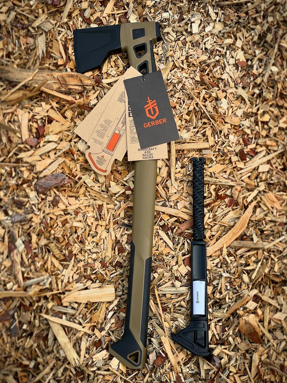 Сокира Gerber Bushcraft Axe-Coyote 31-003780, фото 1