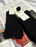 Стильні жіночі високі шкарпетки із тонкого кашеміру, фото 2