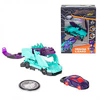Машинка-трансформер Screechers Wild S4 L1 — ВЕНОМ ЛІЗАРД
