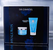 Подарунковий набір Dr. Grandel Hyaluron, крем для обличчя та тіла, зволоження та пружність, Німеччина