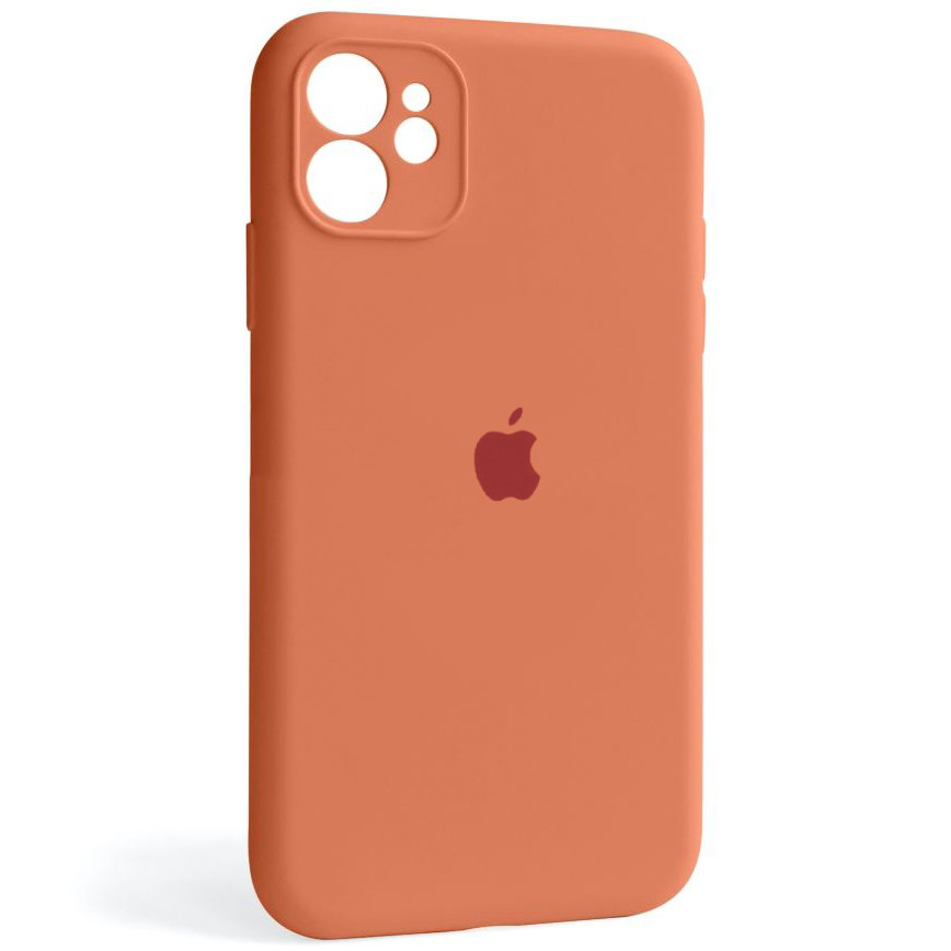 Чохол Silicone Full Camera для Apple iPhone 11 New Peach, фото 1