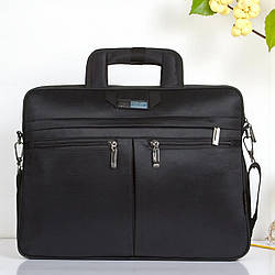 Чорна сумка для ноутбука 16 дюймів Star Dragon, чоловіча сумка для ноутбука та документів