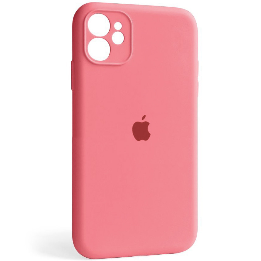 Чохол Silicone Full Camera для Apple iPhone 11 Peach, фото 1