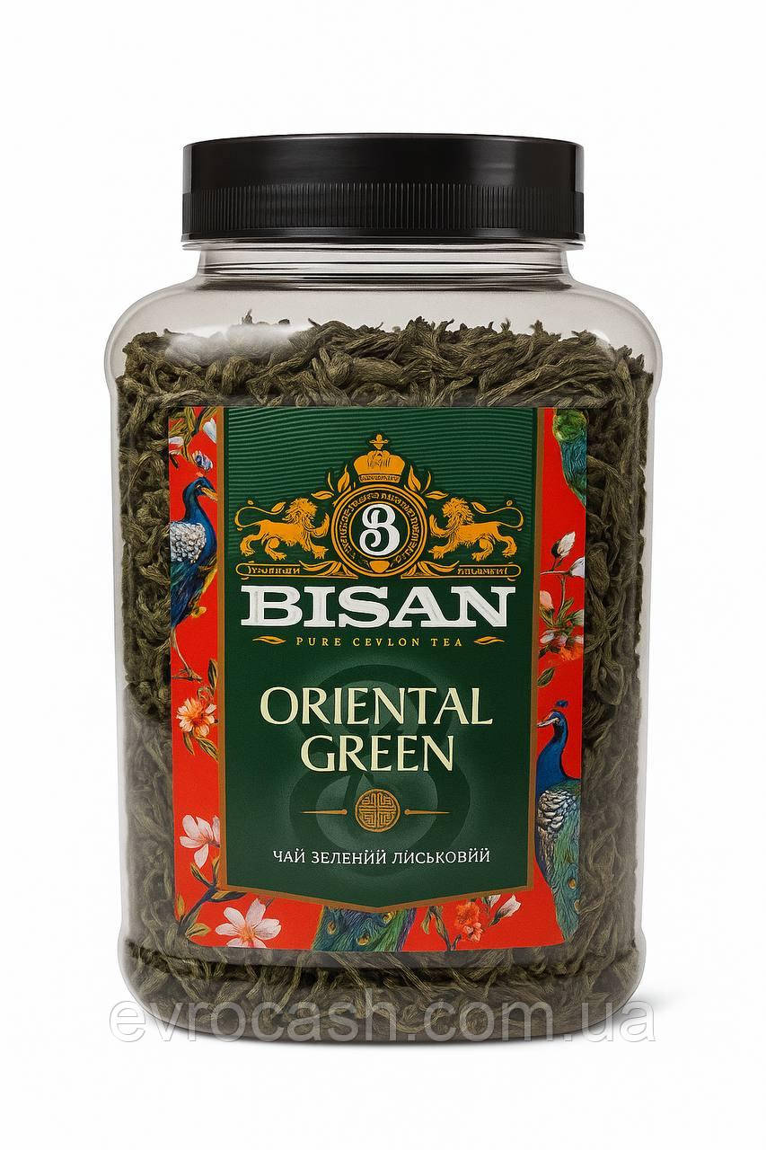 Чай Bisan східний зелений 250 гр пласт., фото 1