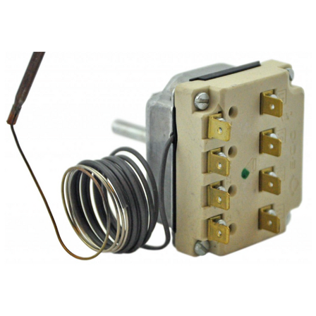 Термостат EGO 55.40083.010 (100°-450°C 4-pole Sensor 163/Ø4mm Capillary 1180/850mm), фото 1