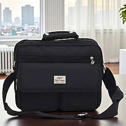 Чоловіча офісна сумка для документів Star Dragon, сумка через плече чоловіча ділова з відділеннями