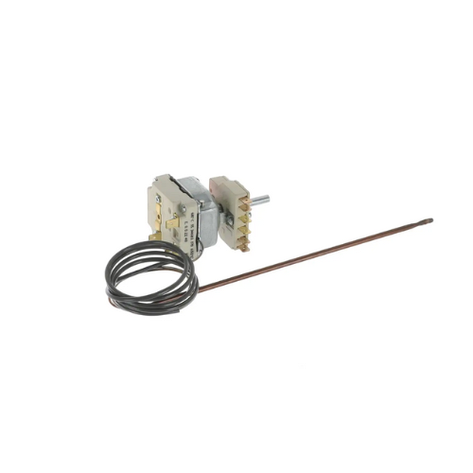 Термостат EGO 55.34683.070 (100°-680°C 2-pole + Outer switch Sensor 228/Ø4mm Capillary 1110/800mm), фото 1