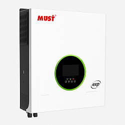 Гібридний інвертор 8000Вт, MUST PV19-8048 EXP / Автономний інвертор / Інвертор для сонячних батарей