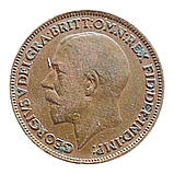 Велика Британія 1 фартінг, 1921, фото 2