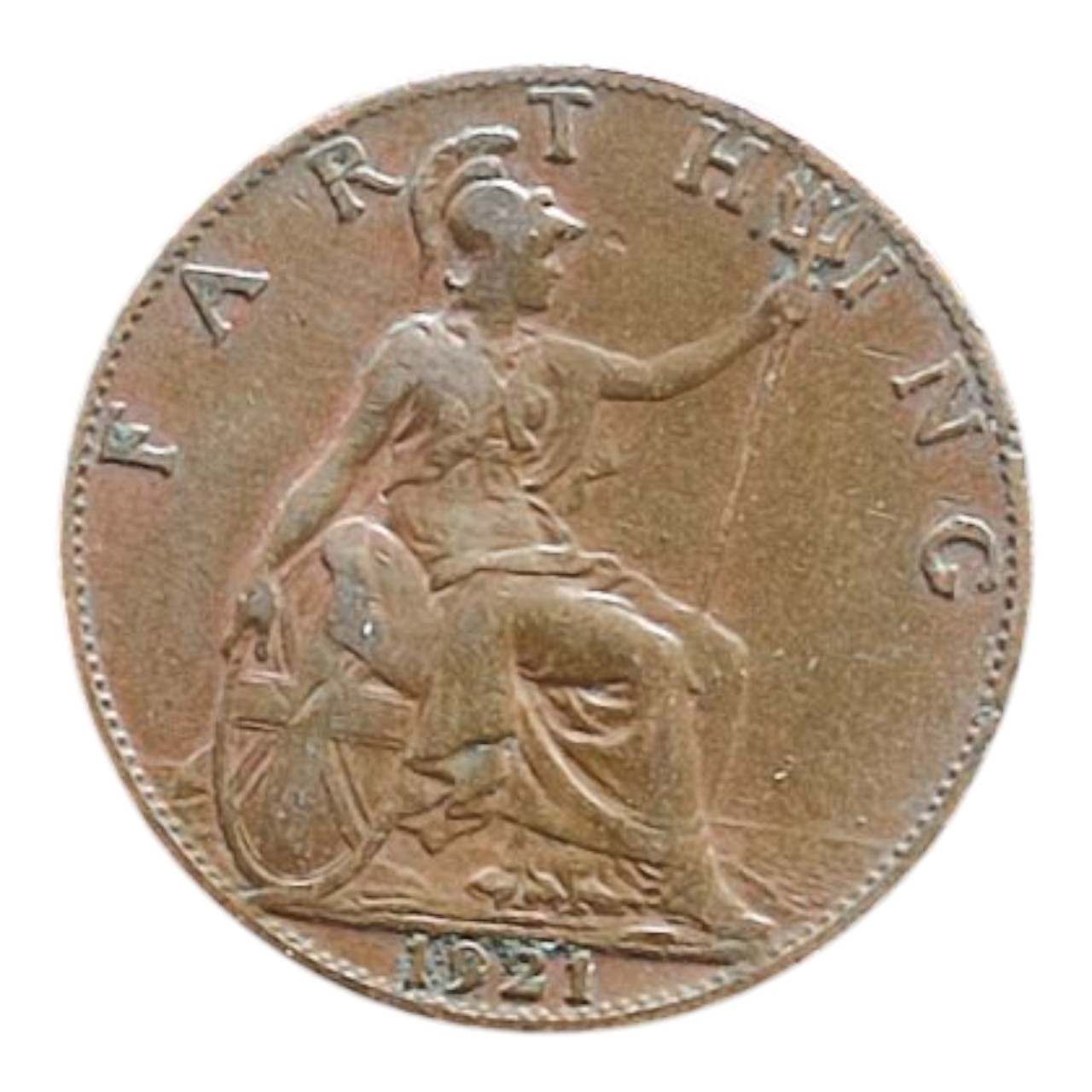 Велика Британія 1 фартінг, 1921, фото 1