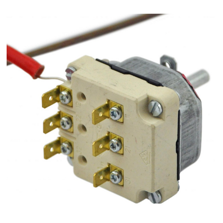 Термостат EGO 55.34083.803 (70°-512°C 3-pole Sensor 228/Ø3mm Capillary 1180/1180mm), фото 1