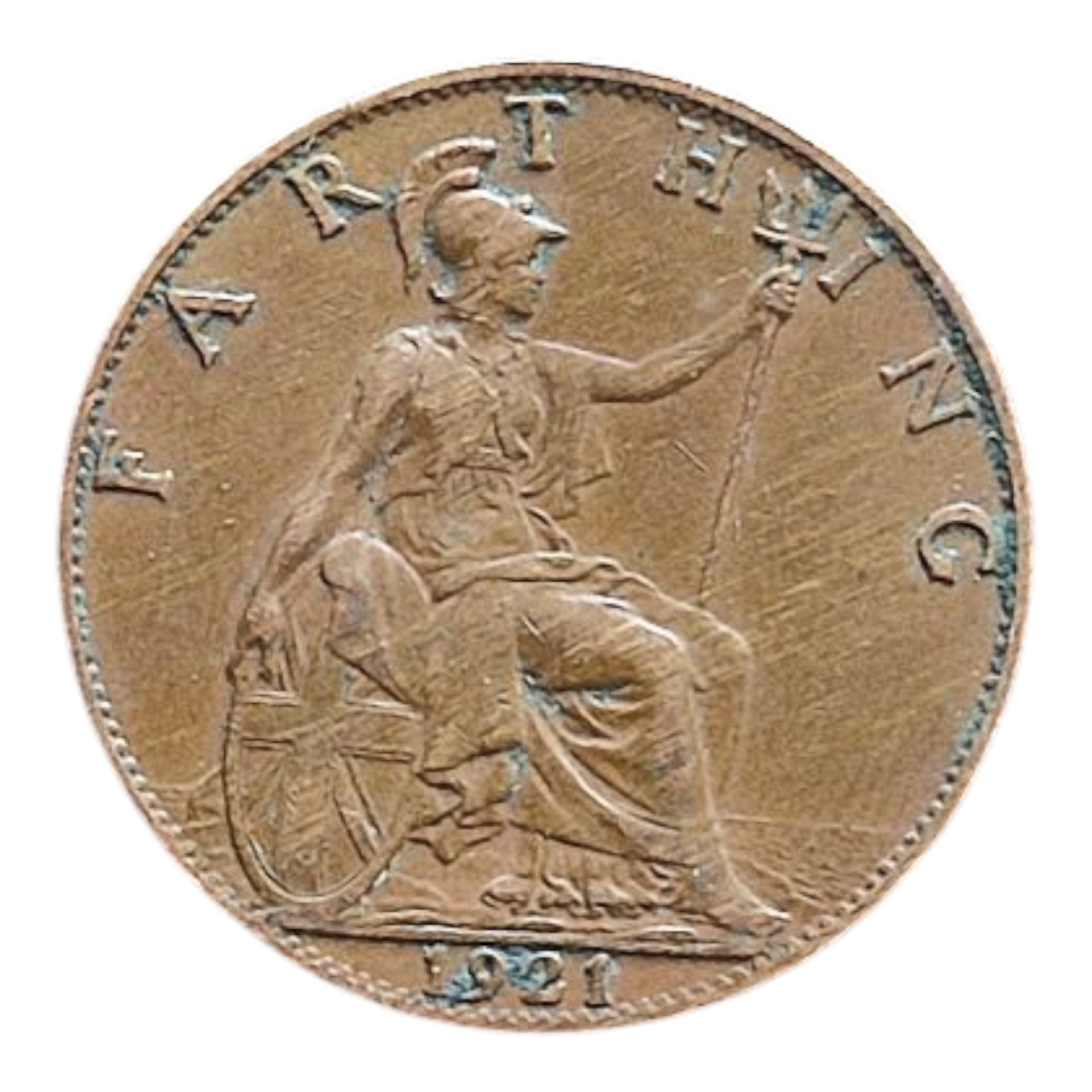 Велика Британія 1 фартінг, 1921, фото 1