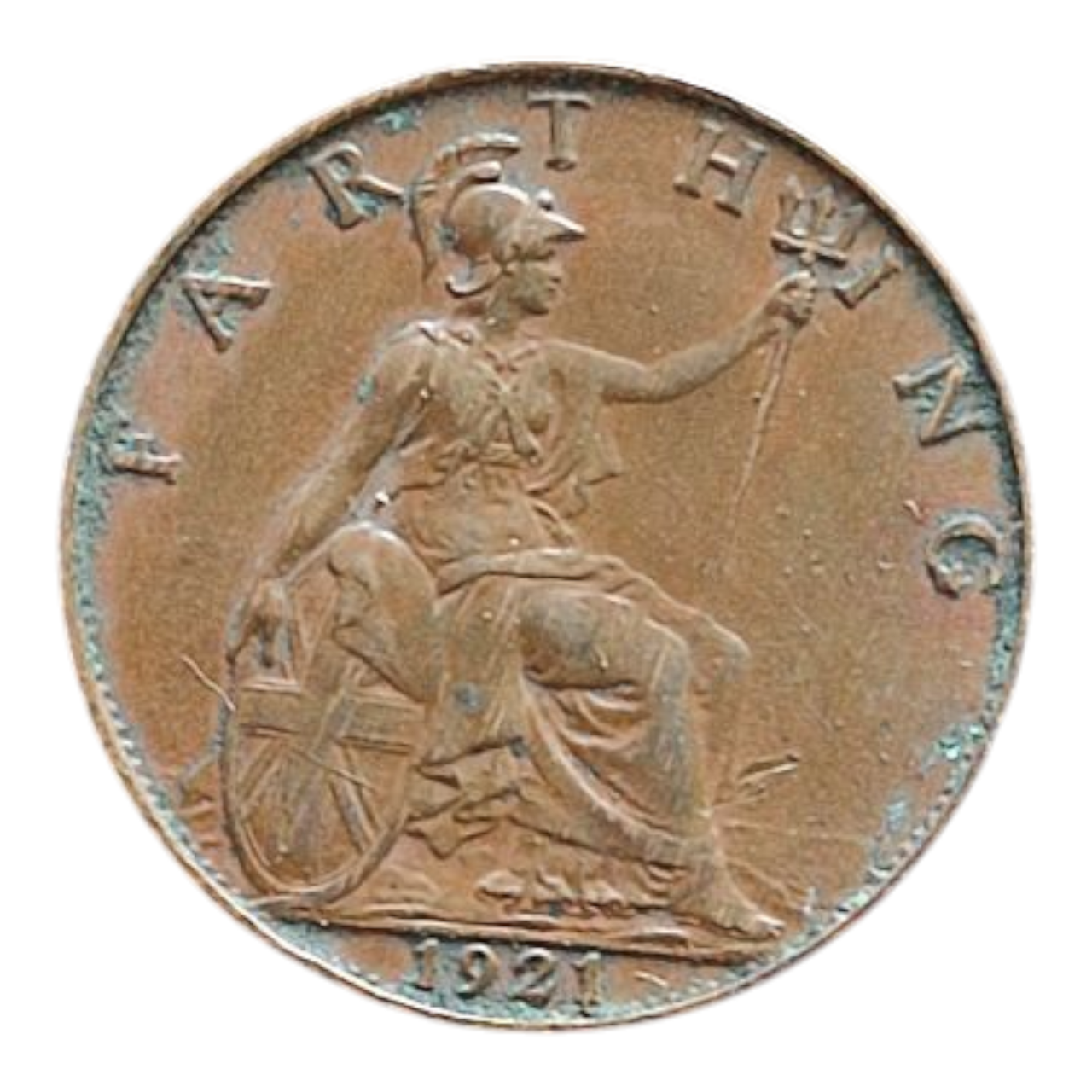 Велика Британія 1 фартінг, 1921, фото 1