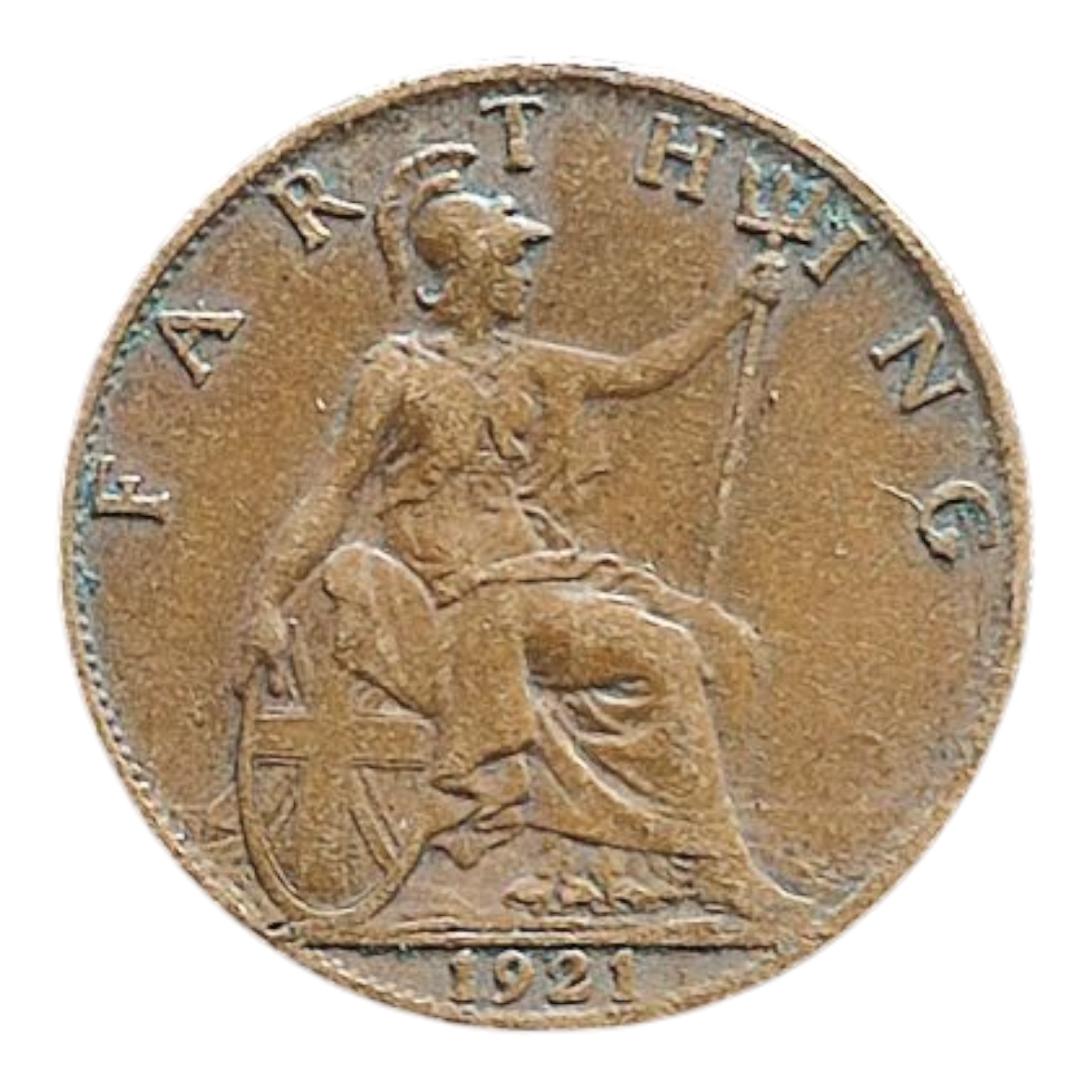 Велика Британія 1 фартінг, 1921, фото 1