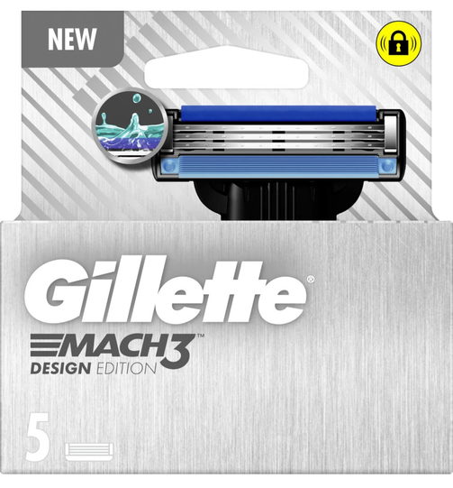 Картридж Gillette Mach3 (5) Design Edition, фото 1