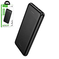 Повербанк HOCO J153 10000mAh 2USB + microUSB + Type-C Чорний