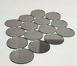 Круглі дзеркала 4 см — набір 15 шт. Справжнє скло 1.8 мм Для декора, виготовлення сувенірів, фото 5