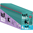 Вологий корм для дорослих собак Half&Half, Beef in Gravy for Adult Dogs, шматочки яловичини в соусі, 100 г, фото 4