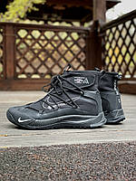 Чорні кросівки унісекс Nike ACG Air Terra Antarktik Gore-Tex Black White Winter Fur х Найк 36