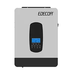 Edecoa Solar Hybrid 24V 3,2 kV/A 3000 Вт білий  Гібридний інвертор