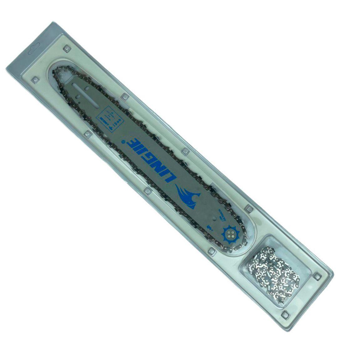 Шина + 2 ланцюга 16"х3/8х56 40см для електропили, фото 1