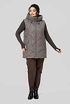 Жіноча жилетка подовжена Дана р-ри 50-60, фото 2