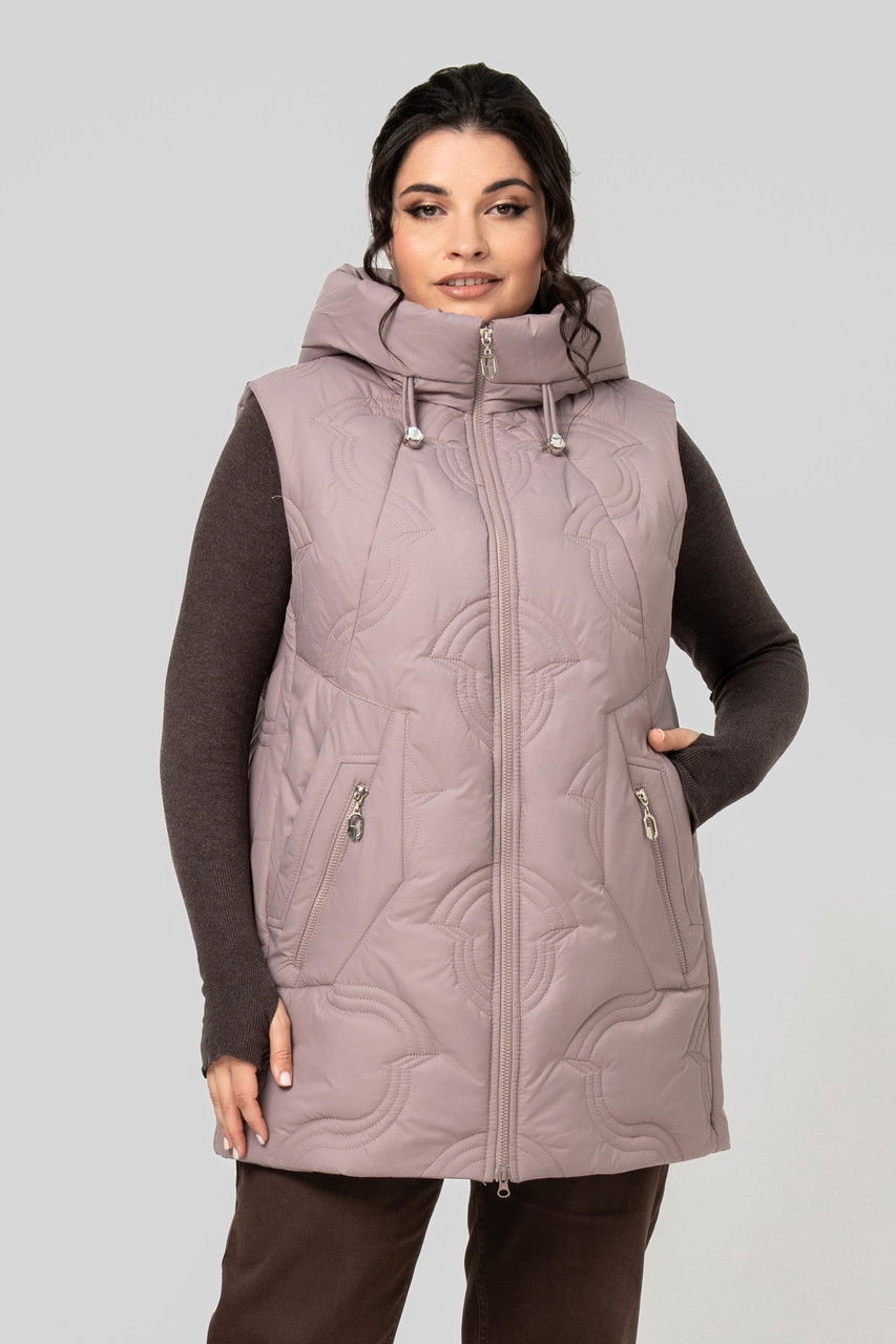 Жіноча жилетка подовжена Дана р-ри 50-60