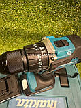 Акумуляторна дриль ударний шуруповерт MAKITA DTW485Bl 48v, 150 Нм, 2 АКБ 6Ач, кейс, фото 2