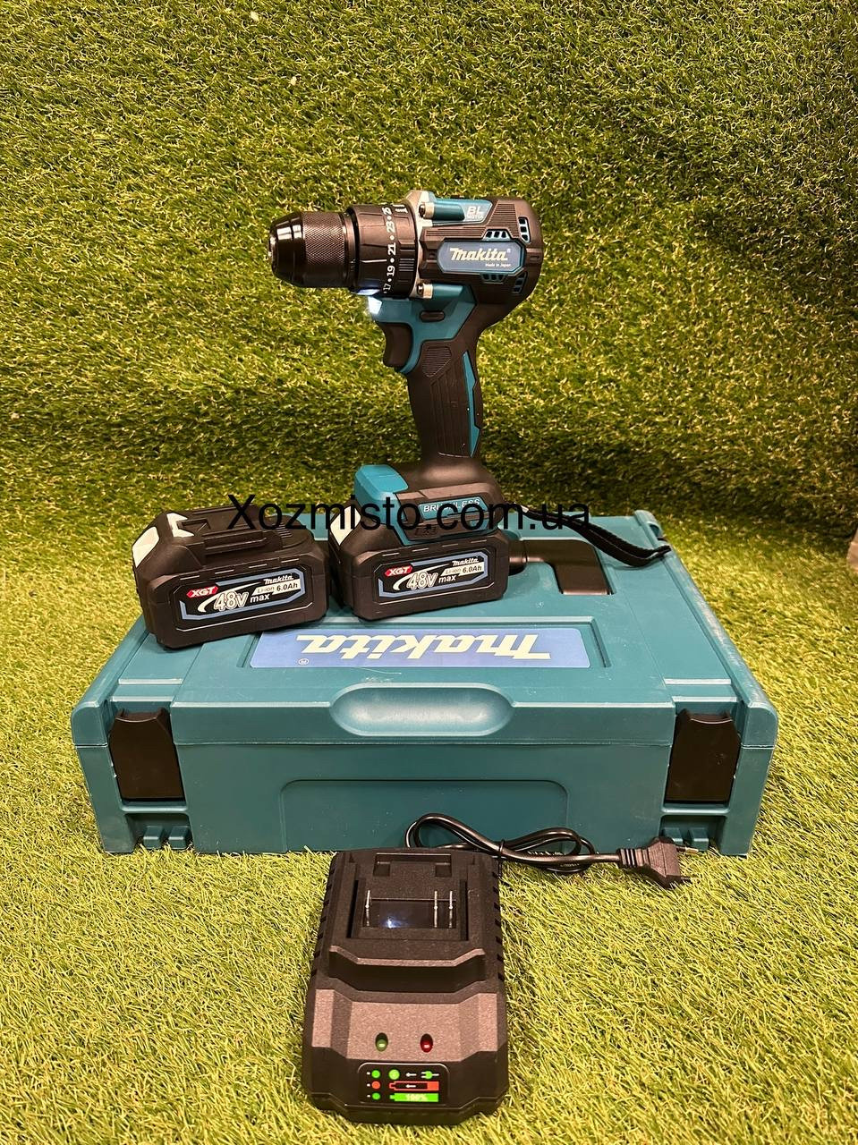 Акумуляторна дриль ударний шуруповерт MAKITA DTW485Bl 48v, 150 Нм, 2 АКБ 6Ач, кейс, фото 1