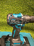 Акумуляторна дриль ударний шуруповерт MAKITA DTW485Bl 48v, 150 Нм, 2 АКБ 6Ач, кейс, фото 8